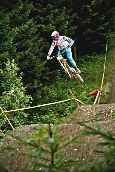   Anspruchsvoll: In Schladming kriegen nur Fortgeschrittene Luft unter die Reifen.