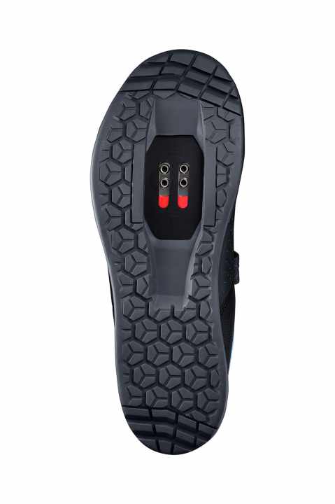   Neue Sohle für mehr Grip und einen leichteren Einstieg ins Pedal.