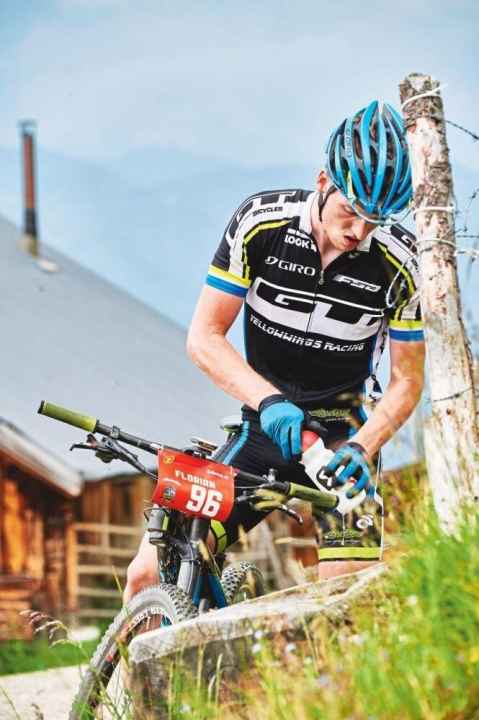   Refuelling in between: The "King of the Mountain" has almost 3000 metres of elevation gain on the route plan every day.