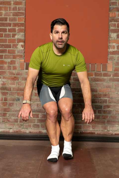 A little extra: slowly raise and lower your feet slightly.