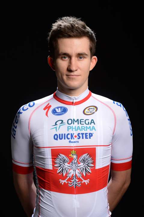   74. Michal Kwiatkowski,        Polen, geb. 2.6.1990, Größe: 1,76 m. Gewicht: 68 kg, Profi seit 2011, 1 Tour-Teilnahme 