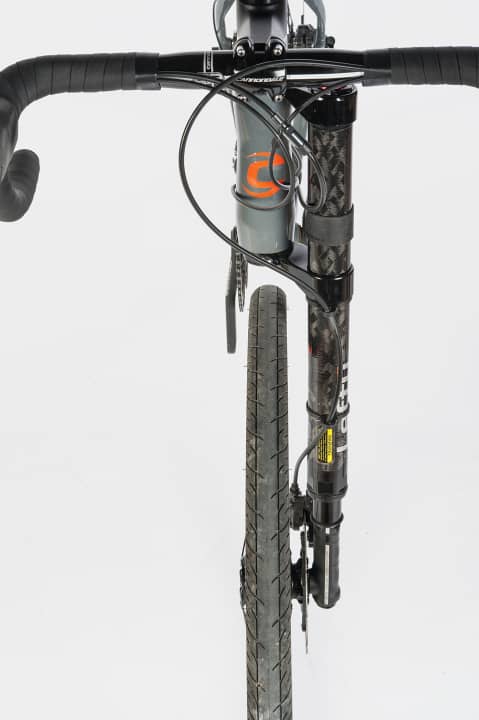   Auch die Lefty-Frontfederung stammt aus der hauseigenen Cannondale Entwicklungsabteilung.