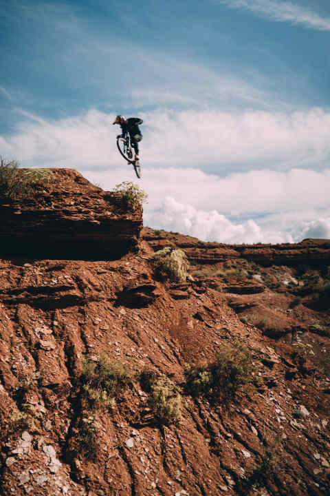 The 30-year-old freerider lives for his sport.