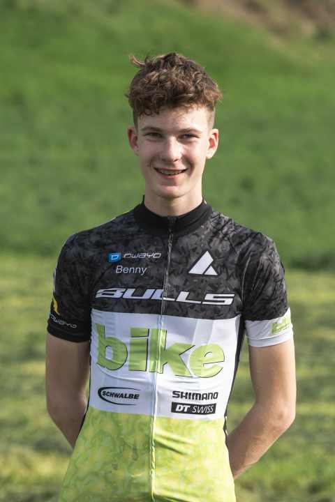 Benjamin Huber vom BIKE Junior Team, Jahrgang 2010 ist nicht nur Mountainbike-Nerd, sondern war auch bereits deutscher Cyclocross-Meister.