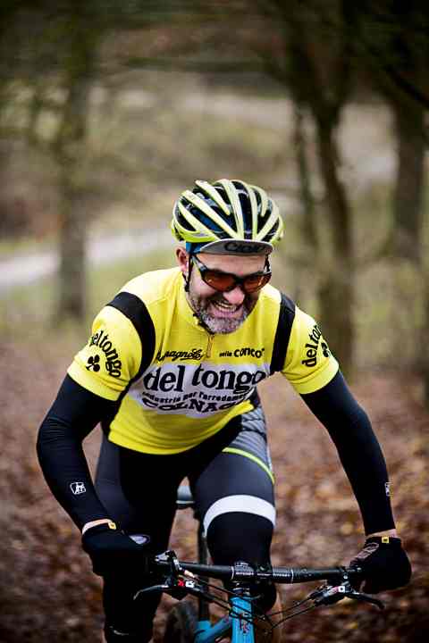   I stomped on the pedals like a testosterone-fuelled orc.  