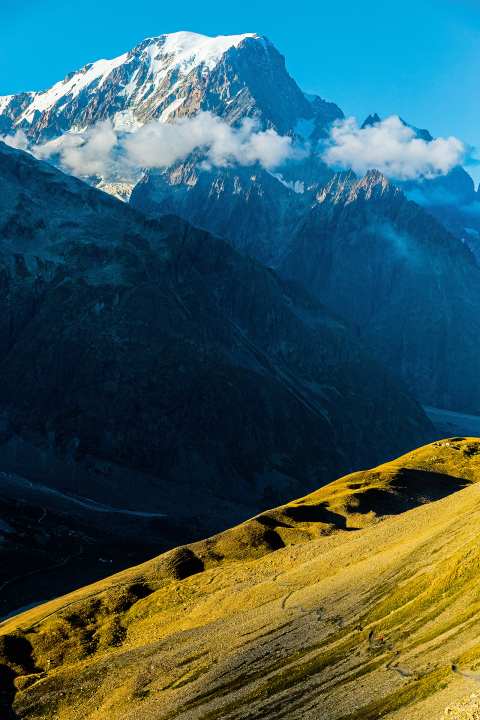   Märchen-Trail mit Blick auf den Mont Blanc – ohne Worte.