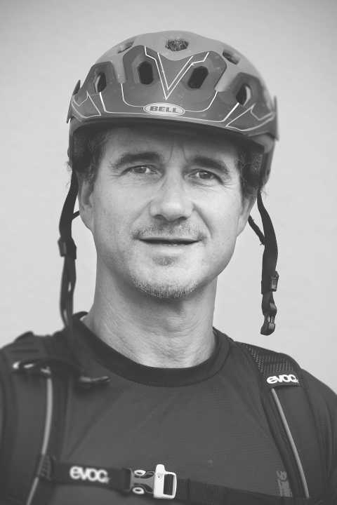   Rider: Josh Welz, BIKE editor-in-chief. Has been riding bikes since 1999; weight/height 81 kg/1.83 m; rider type enduro/tour; favourite terrain technical trails