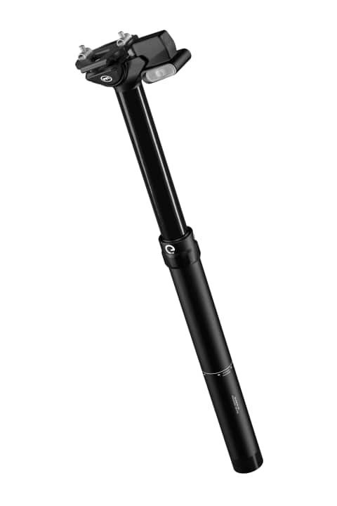   The eye-catcher at Magura's Eurobike stand: the Vyron eLECT wireless Vario seatpost.