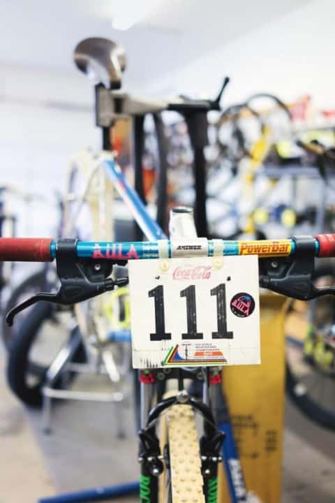   The sacred Miyata: what was once the fastest bike in the world has survived in its original condition.