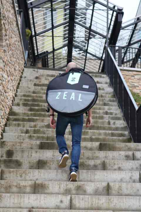   A practical wheel bag is also available with the Houffa from Zeal. You never know...
