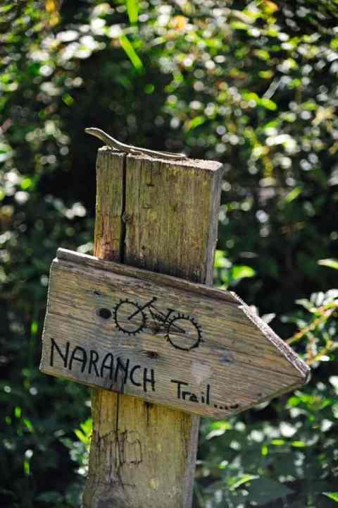   Der Naranch-Trail zählt zu den ersten für Biker komplett gebauten Trails am Gardasee.