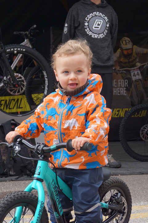 Auch die Kinder können beim BIKE Festival in Riva Bikes testen.