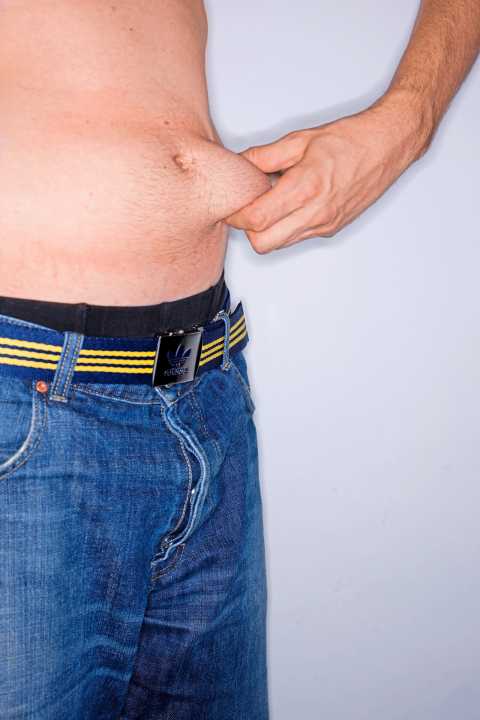   Waist fat is often particularly stubborn