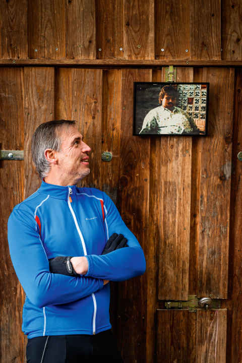   He left the old one behind: Almost 30 years ago, Joachim Franz lost 50 kilos. Thanks to mountain biking without the hunger pangs and yo-yo effect.
