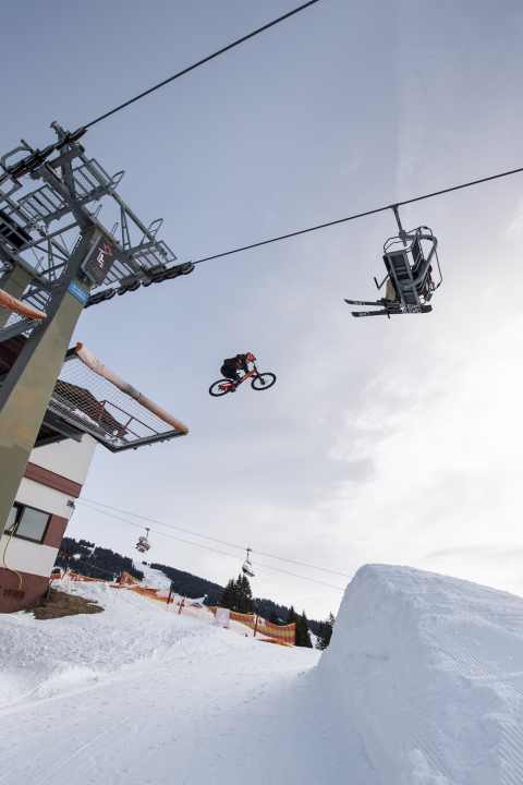   Getting out of the lift station in a different way.