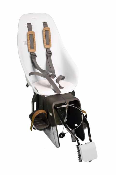 AWARD WINNER - Urban Iki (rear seat frame mounting) Manufacturer: OGK Statement from the Eurobike Award jury: "The Urban Iki rear seat can be attached to the bike frame with its own bracket or to almost any luggage rack with its integrated adapter. What's more, it is simply a really pretty child seat, as one of the jury members with relevant experience said. It is also small, light and multifunctional."