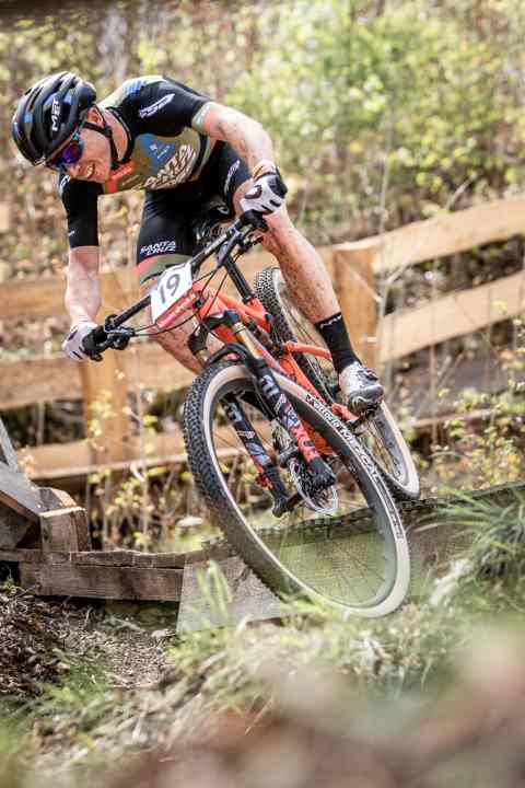   Already riding the new Blur at the World Cups in Albstadt and Nove Mesto: Maxime Marotte. However, the Frenchman had to bury his dream of <a href="https://www.bike-magazin.de/mtb_news/events_rennen/olympia-tokio-2021-mountainbike-vorschau" target="_blank" rel="noopener noreferrer nofollow">Olympics 2021 in Tokyo</a> as he was not nominated by his federation.
