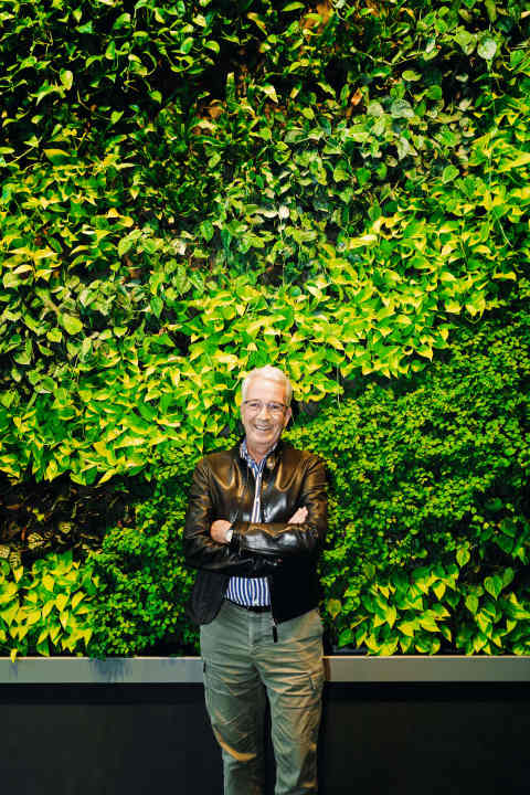 Green pioneer: Schwalbe boss Frank Bohle in the eco-optimised company building. Page 104