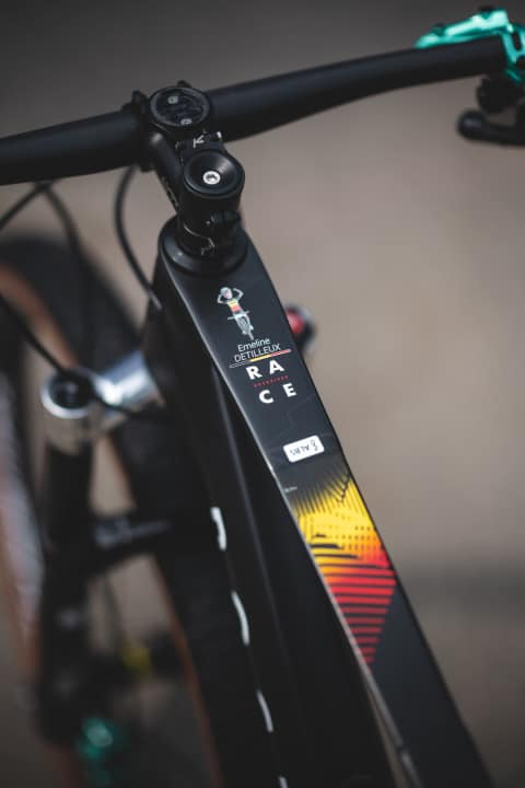   Den schwarz-gelb-roten Farbverlauf hat sich die Belgierin 2021 bereits zum dritten Mal verdient.