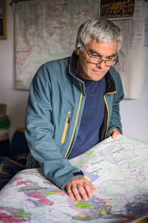 A stroke of luck: district forester Joachim Urban is a conservationist - and a biker.