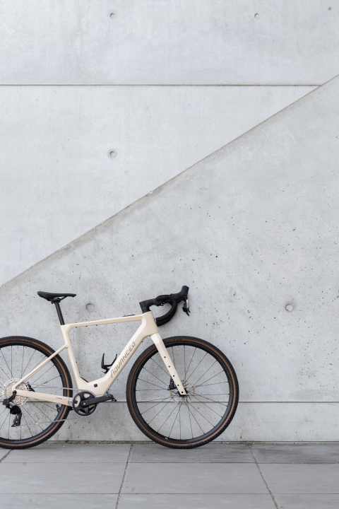 Chic in the city: but mudguards can also be fitted.