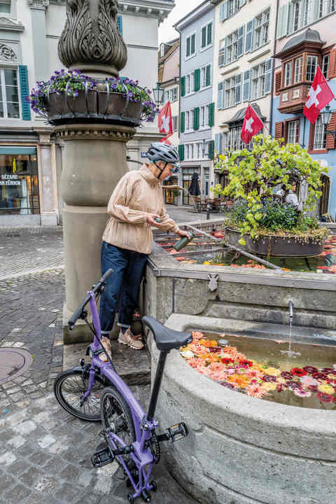 More than 1,200 drinking fountains are distributed throughout the city.