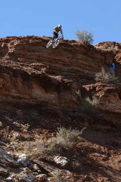 5th place Super T-Drop. Over 10 metres into the junk. Lance Canefield jumps here in 2004.