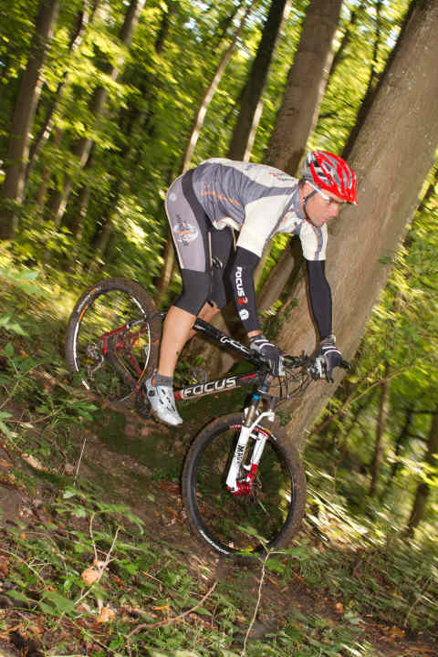 Fotoshooting für die BIKE, 2007.
