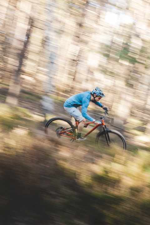 Most mountain bikers simply want to ride tours with beautiful trails. The downcountry bikes from Canyon and Cube have what it takes.