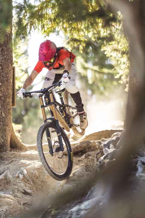 Likes it fast: The Pivot Phoenix Pro.