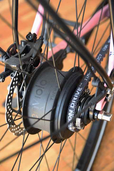 Stepless and maintenance-free: The Enviolo hub continues the idea of the Nuvinci hub of using different ball radii instead of cogwheels to determine the gear ratio.