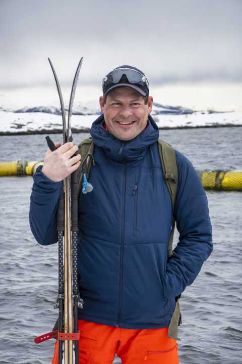 Jørgen Jørgensen, Firmenchef von Norrona, ist selbst ständig draußen unterwegs.
