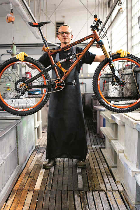 The road to your dream bike, like this Nicolai kids' fully, can be paved with curses.