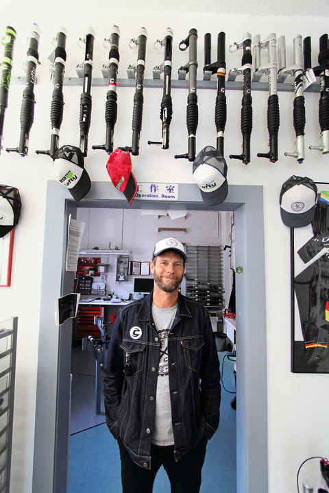 Firmenbesuch bei Eighty-Aid, Gründer Larry Westney