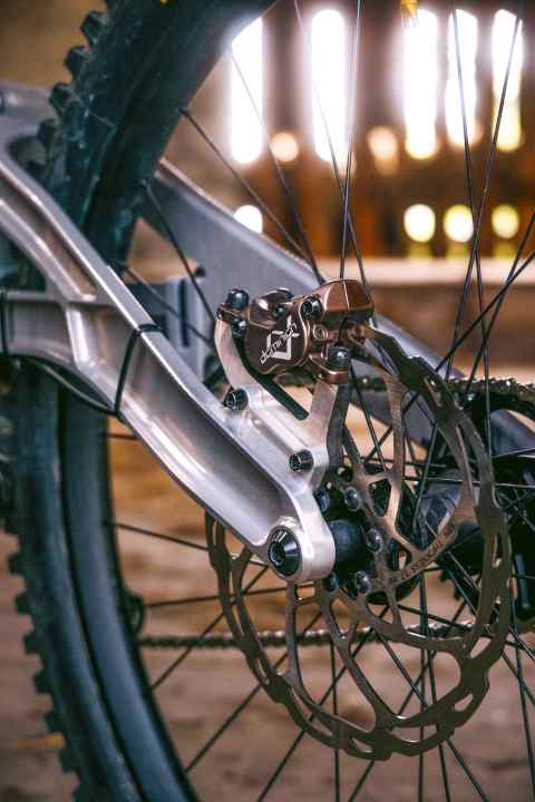Heavily milled with external cable routing: fans of raw CNC frames will get their money's worth with the PM Sports Pika.