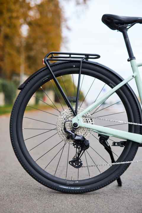 Bulls also attaches great importance to the widest possible range of use when choosing the gears and tyres for the anniversary model Daily Grinder 3.