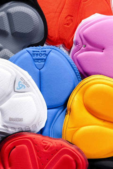 Many people opt for padded cycling shorts - without wearing underwear. This relieves pressure on the seat area.
