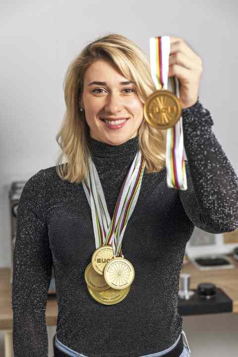 Pauline Grabosch hat in ihrer Karriere schon viele Goldmedaillen geholt. Im Sommer soll die olympische dazukommen.