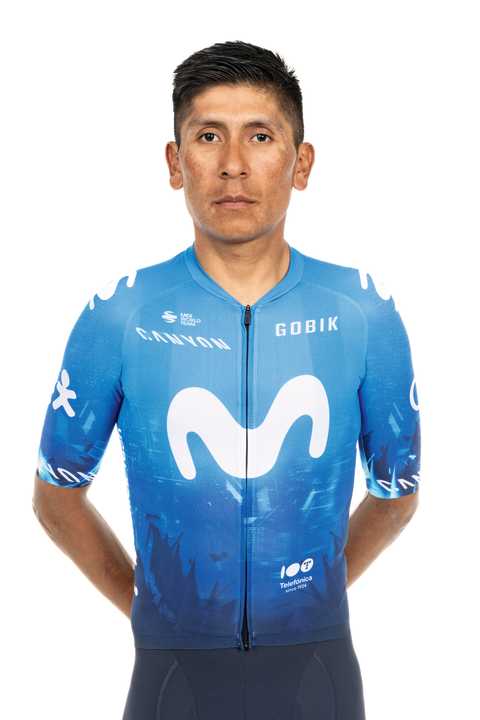 Nairo Quintana joined Team Movistar at the start of the season.