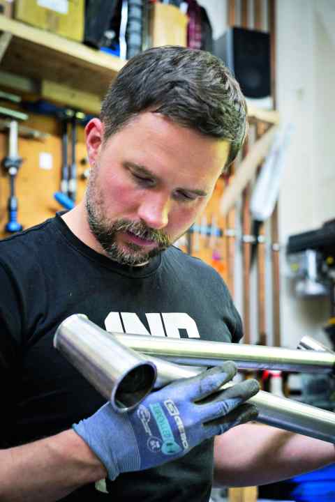 Christoph Süße est le chef d'entreprise de Sour Bicycles