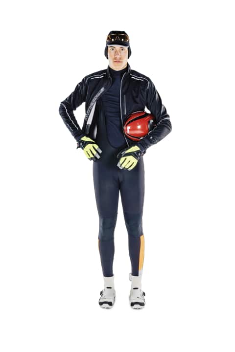 ​Der eiskalte Typ ist der Radler, der auch bei frostigen Bedingungen ­unterwegs sein will.