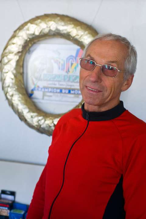   Former sprint world champion and Schorfheide connoisseur Jürgen Geschke 