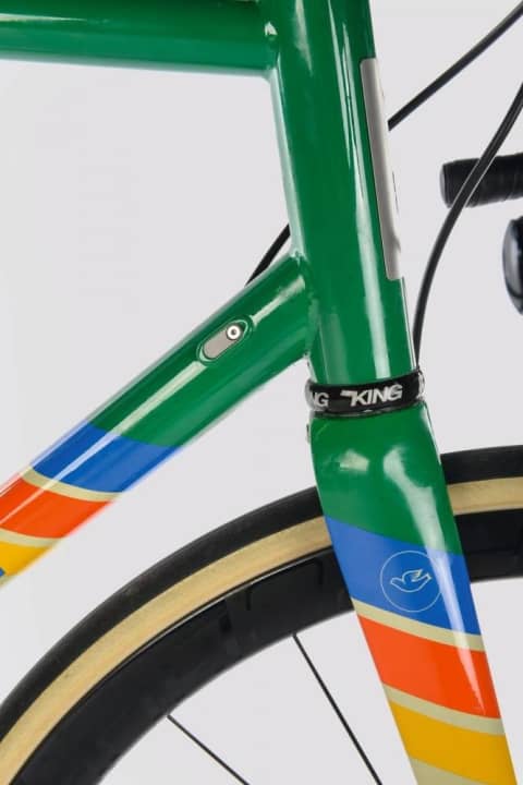   Bei Standert können Kunden die Farbe des Steuersatzes und – schaltungsabhängig – die Art des Rahmen-Inserts wählen.