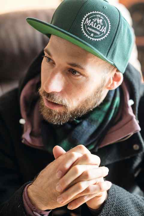  Der Pushbikers-Teamchef hat immer Ideen – und weiß, wie man den Sponsor im Bild platziert