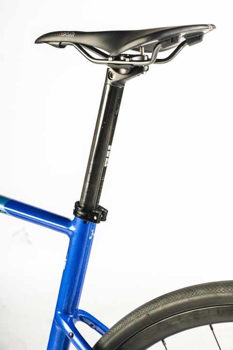 Runde Sattelstützen und klassische Vorbauten erleichtern Wartung, Einstellung und Ersatzteilversorgung.