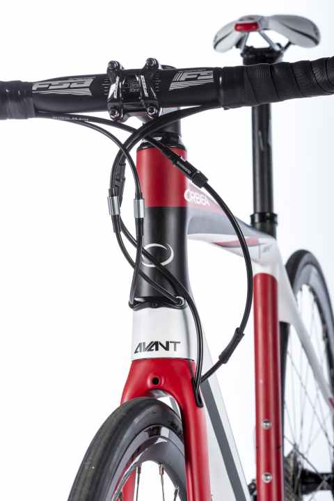   Der Avant-Rahmen lässt sich nicht nur mit Scheibenbremsen, sondern auch mit konventionellen Felgenbremsen aufbauen.