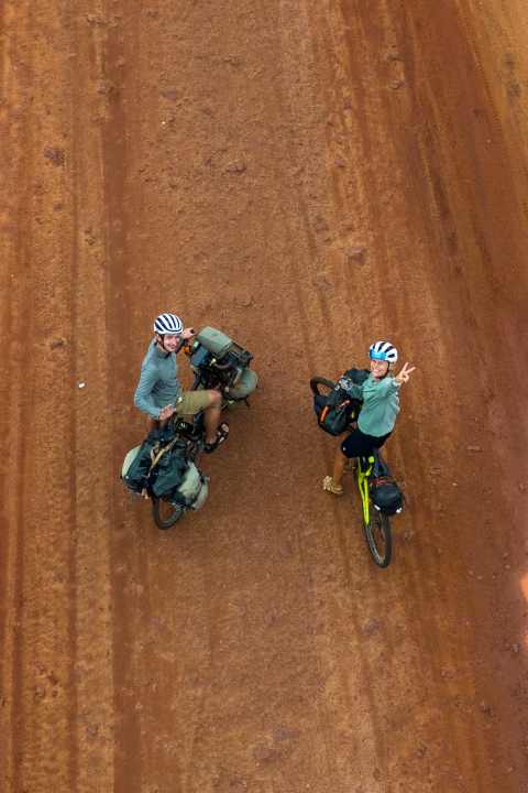 Travelling together again: Wiebke Lühmann and Julien Soleil