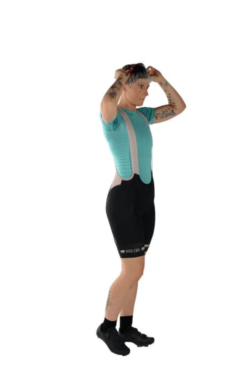 Dos Caballos Ease Pantalon de cyclisme à bretelles pour femmes