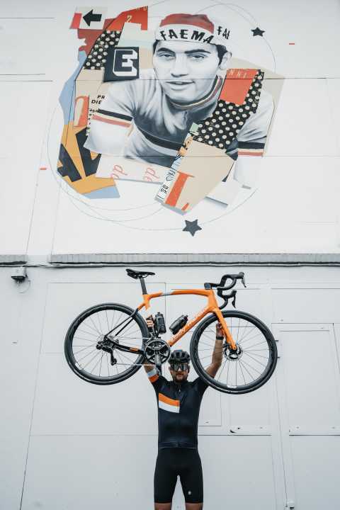 Prêt pour la prochaine victoire : le Eddy Merckx 525.