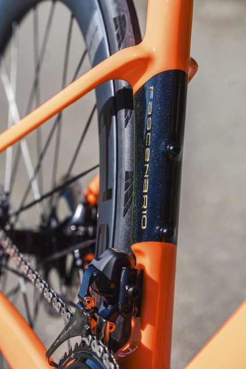 Die auffällige Lackierung der Team-Variante ist vorerst alternativlos